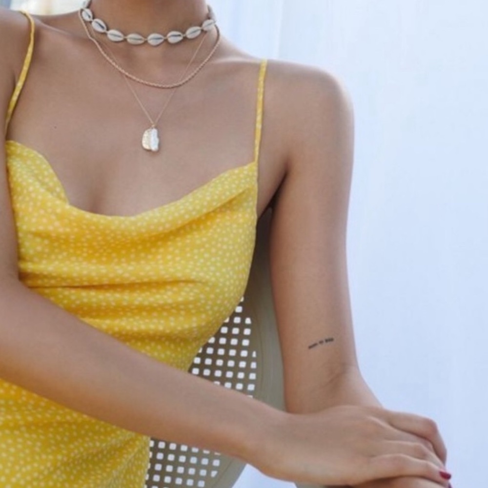 CLEARANCE❗️ UO Ava Polka Dot Slip Dress
